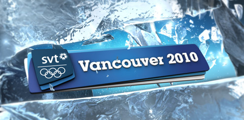 SVTs officiella OS-vinjett för OS i Vancouver 2010